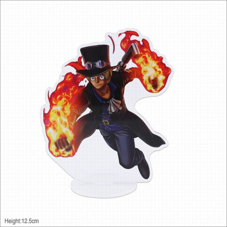 One Piece Portgas·D· Ace  Acrylic standing sign decoration 12.5CM