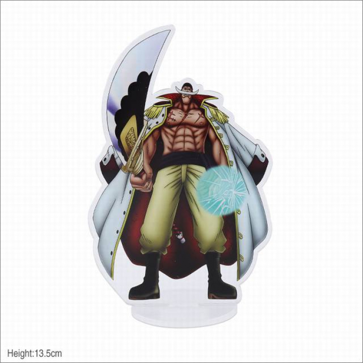 One Piece Edward Newgate Acrylic standing sign decoration 12.5CM