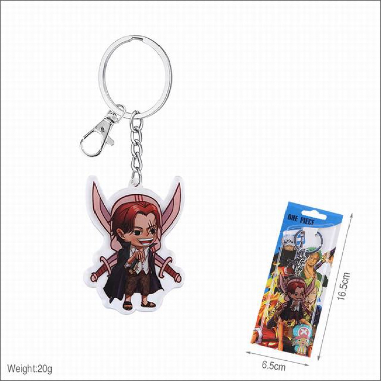 One Piece Vinsmoke Sanji Acrylic keychain pendant price for 5 pcs
