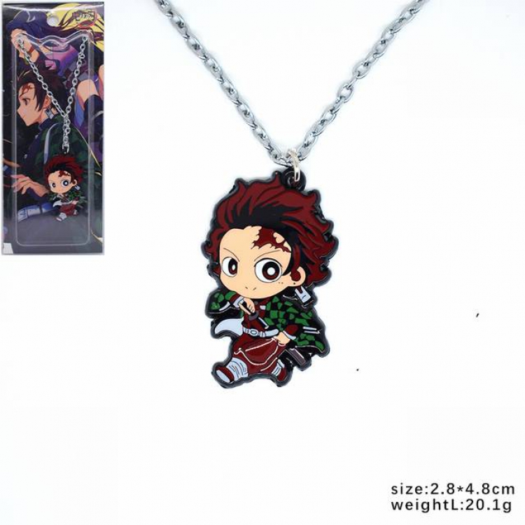 Demon Slayer Kimets Kamado Tanjirou Necklace pendant