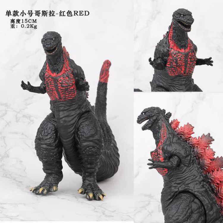 Godzilla red Bagged Figure Decoration Model 15CM 0.2KG