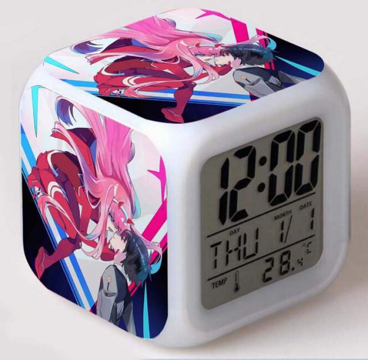 DARLING in the FRANXX-10 Colorful Mood Discoloration Boxed Alarm clock