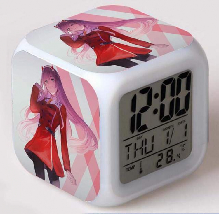 DARLING in the FRANXX-11 Colorful Mood Discoloration Boxed Alarm clock