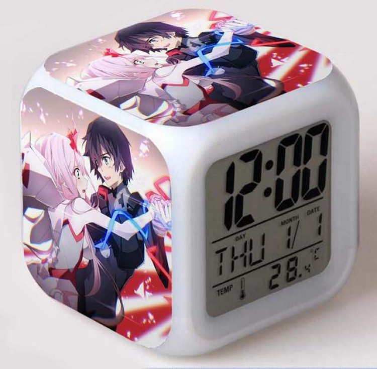 DARLING in the FRANXX-14 Colorful Mood Discoloration Boxed Alarm clock