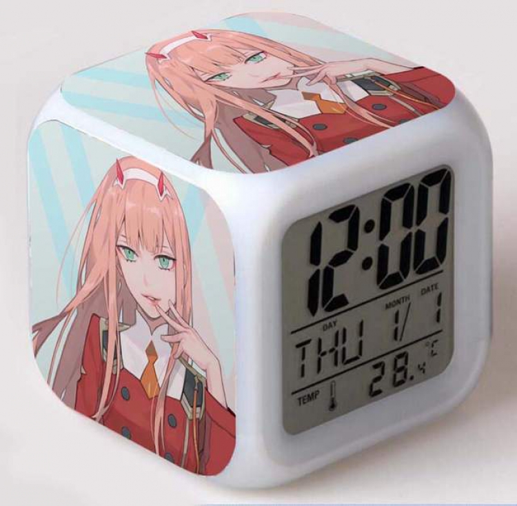 DARLING in the FRANXX-2 Colorful Mood Discoloration Boxed Alarm clock