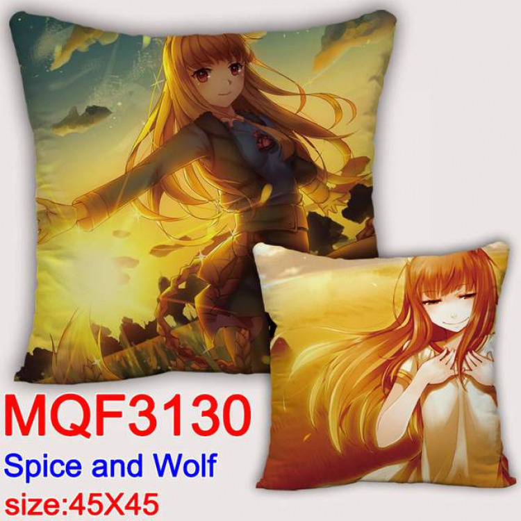 Ōkami to kōshinryō Double-sided full color pillow dragon ball 45X45CM MQF 3130