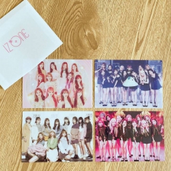 IZONE Photo Card a Set of four...