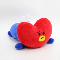 BTS Love Plush doll tissue box...