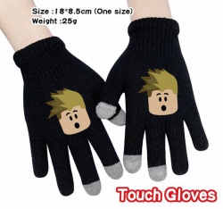 Roblox-8A Black Anime knit ful...