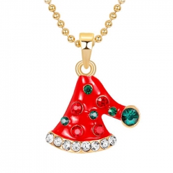 Christmas hat Necklace pendant...