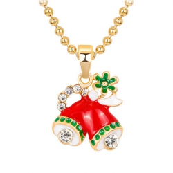 Christmas series Bell Necklace...