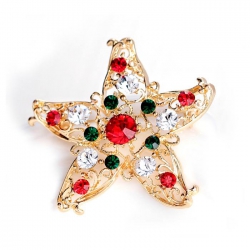 Christmas series Star gold Bad...