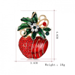 Christmas series Apple Badge b...