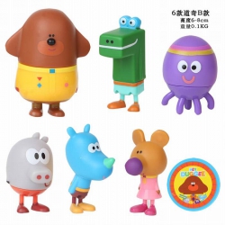 Hey Duggee  a set of six Bagge...