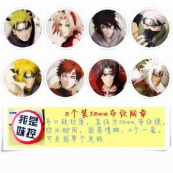 Naruto Brooch Price For 8 Pcs ...