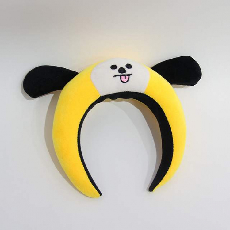 BTS PuppyFleece headband hair hoop 18X20CM 0.05KG