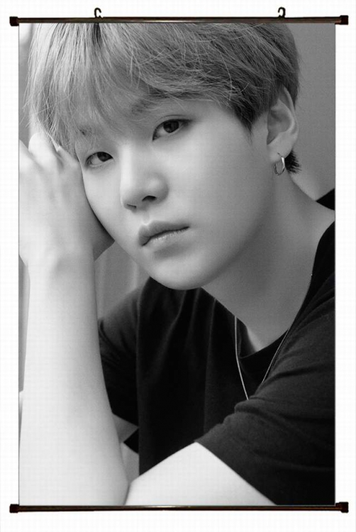 BTS Plastic pole cloth painting Wall Scroll 60X90CM preorder 3 days BS-702 NO FILLING