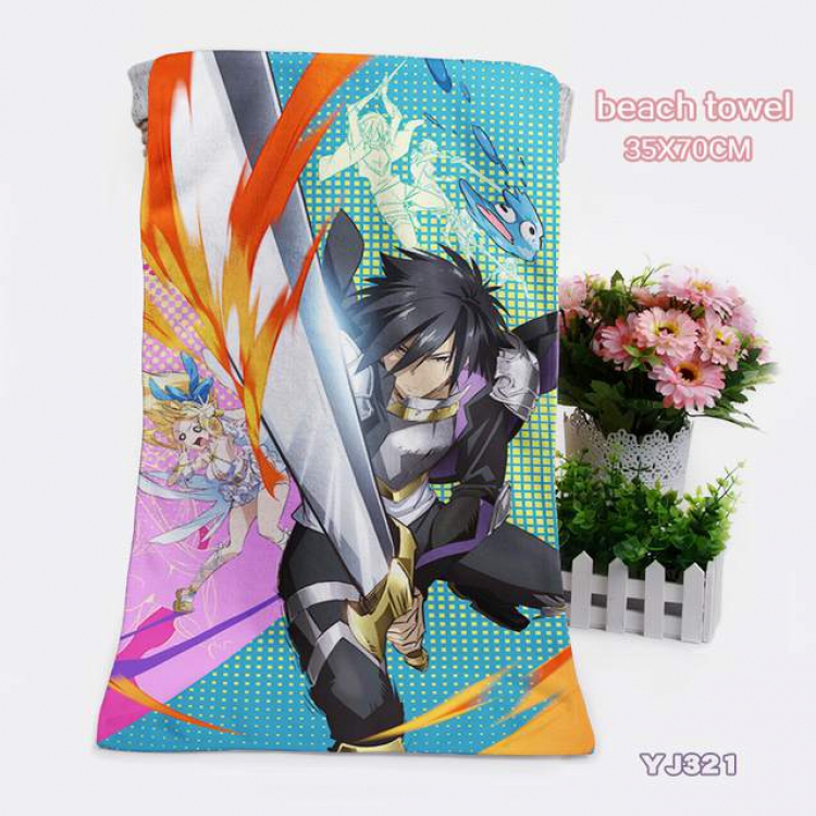 The Hero Is Overpowered but Overly Cautious  Towels Bath towels 35X70CM YJ321