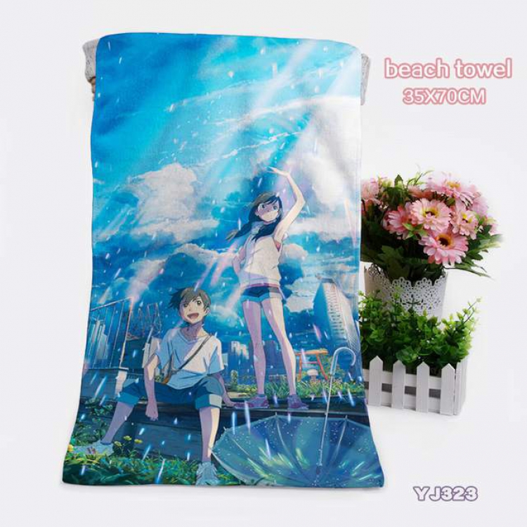 Weathering with you  Towels Bath towels 35X70CM YJ323