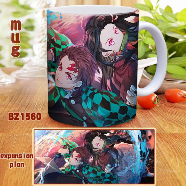 Demon Slayer Kimets Full color printed mug Cup Kettle BZ1560