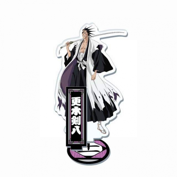 Bleach Double-sided transparent acrylic stand high 20CM thick 3MM base thickness 4MM