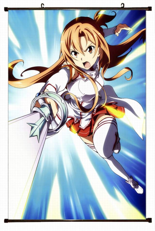 Sword Art Online Plastic pole cloth painting Wall Scroll 60X90CM preorder 3 days d5-12 NO FILLING