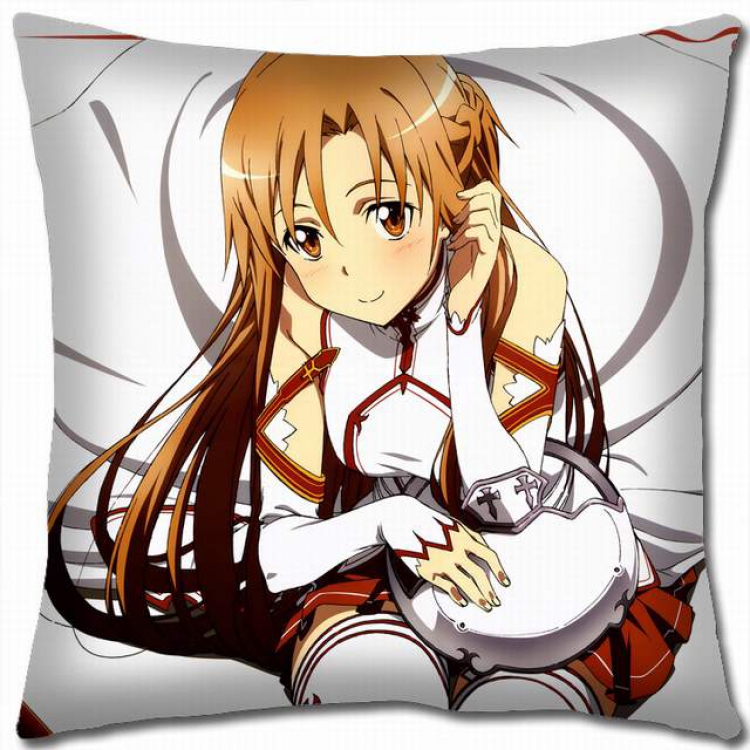 Sword Art Online Double-sided full color pillow cushion 45X45CM-d5-45 NO FILLING