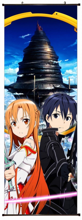 Sword Art Online Plastic pole cloth painting Wall Scroll 60X170CM preorder 3 days d5-399 NO FILLING