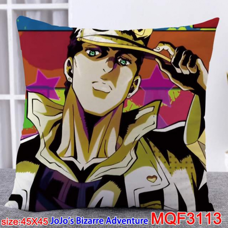 JoJos Bizarre Adventure Double-sided full color pillow dragon ball 45X45CM MQF 3113