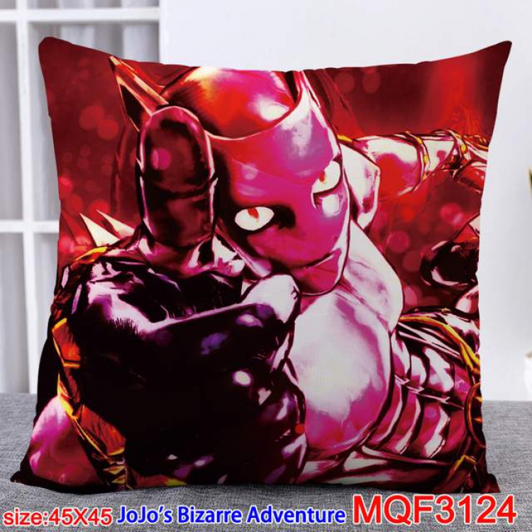 JoJos Bizarre Adventure Double-sided full color pillow dragon ball 45X45CM MQF 3124