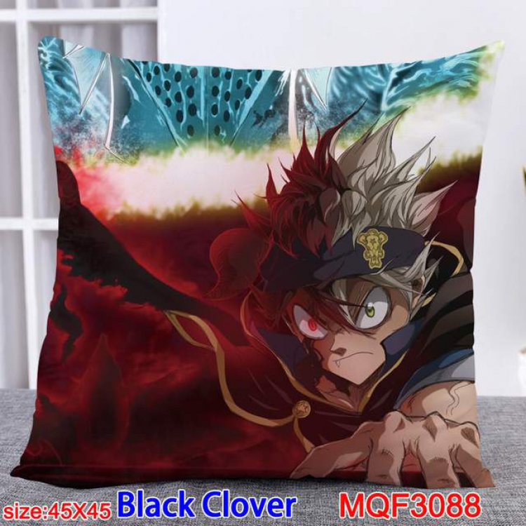 Black Clover Double-sided full color pillow dragon ball 45X45CM MQF 3088