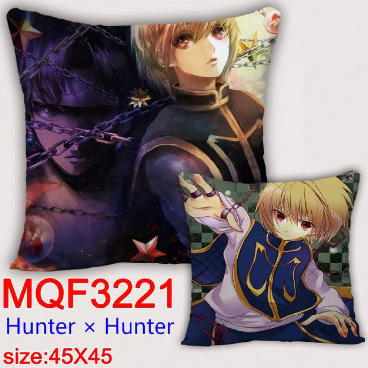 Hunter X Hunter Double-sided full color pillow dragon ball 45X45CM MQF 3221