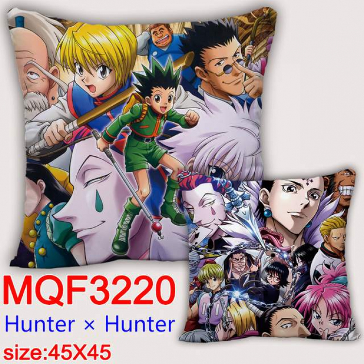 Hunter X Hunter Double-sided full color pillow dragon ball 45X45CM MQF 3220