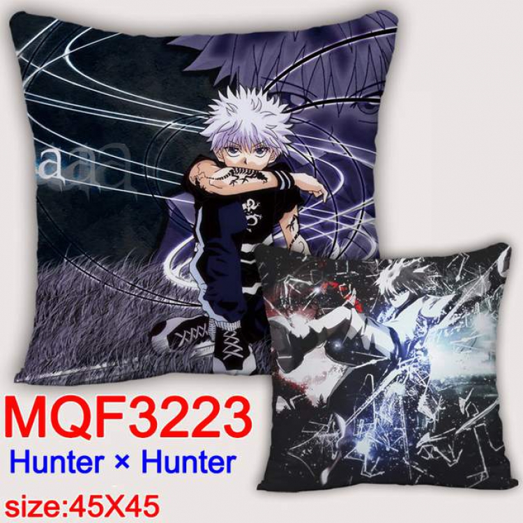 Hunter X Hunter Double-sided full color pillow dragon ball 45X45CM MQF 3223