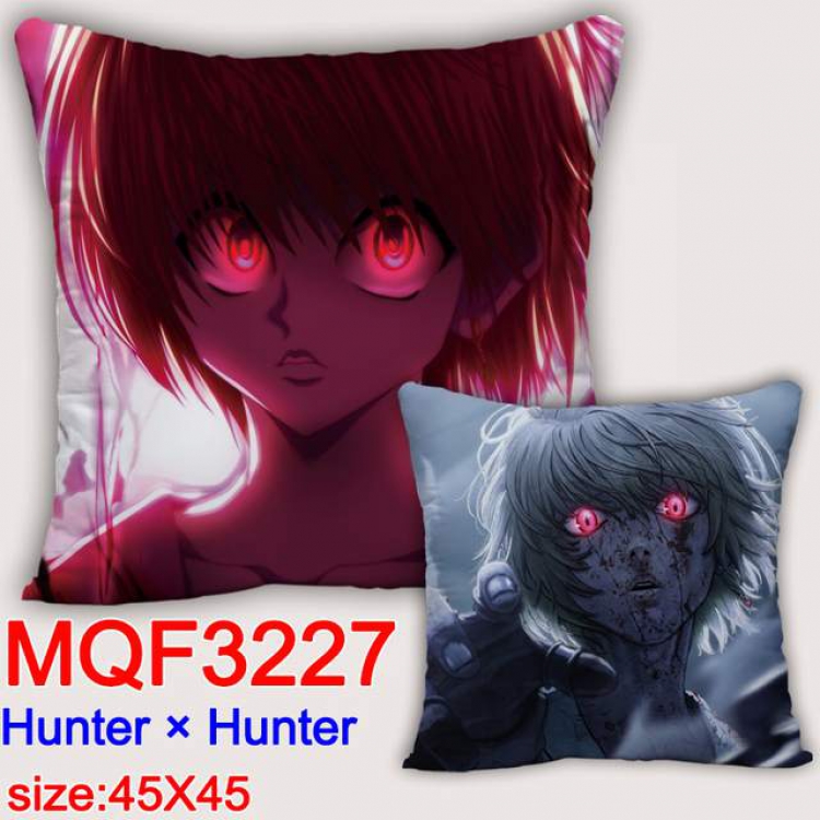 Hunter X Hunter Double-sided full color pillow dragon ball 45X45CM MQF 3227