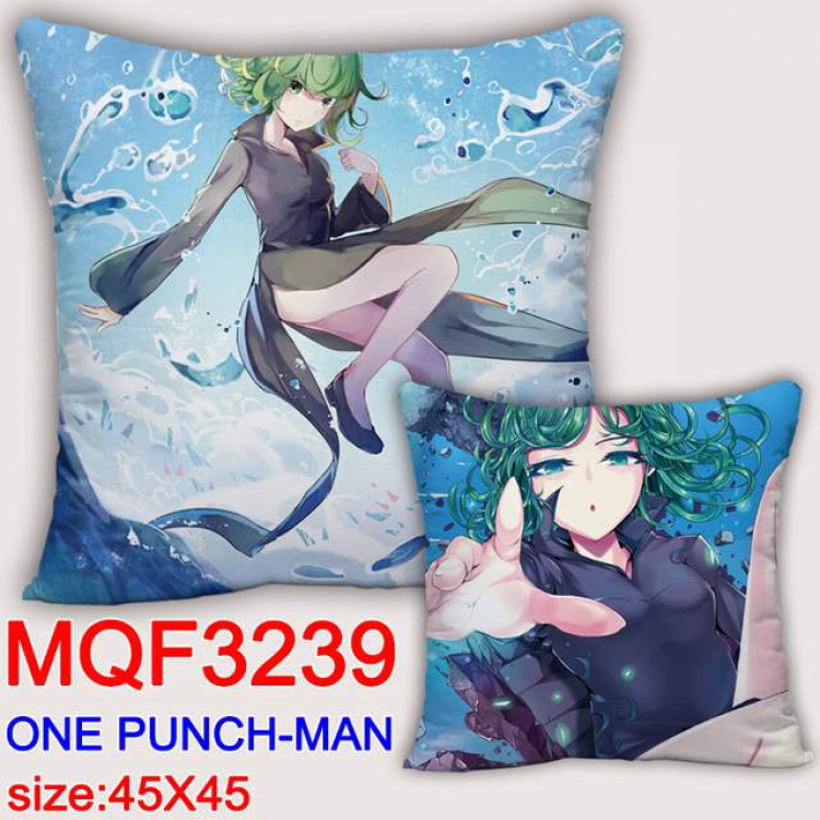 One Punch Man Double-sided full color pillow dragon ball 45X45CM MQF 3239