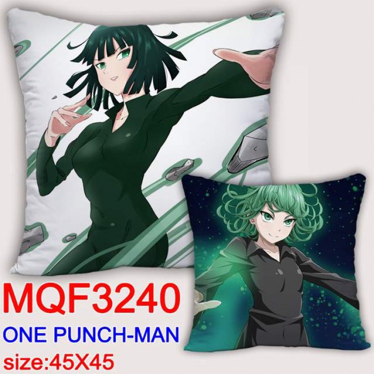 One Punch Man Double-sided full color pillow dragon ball 45X45CM MQF 3240
