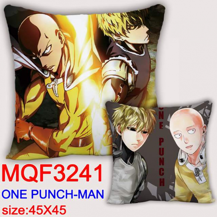 One Punch Man Double-sided full color pillow dragon ball 45X45CM MQF 3241