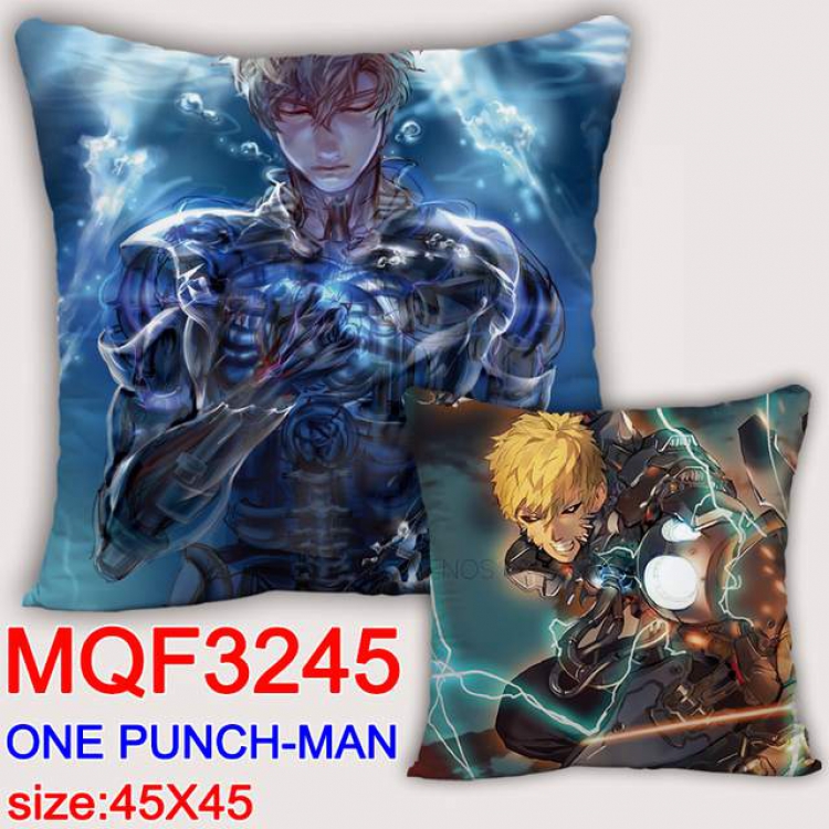 One Punch Man Double-sided full color pillow dragon ball 45X45CM MQF 3245