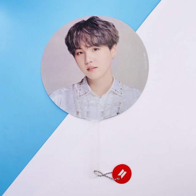 BTS Round fan 18X18CM 22G a set price for 10 pcs