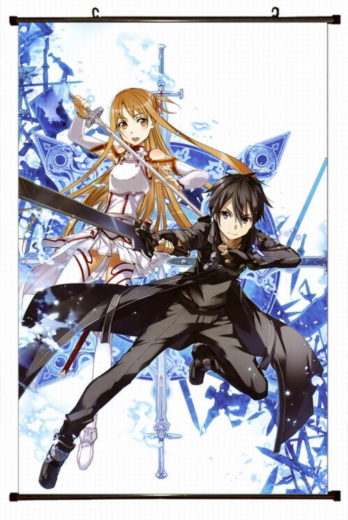 Sword Art Online Plastic pole cloth painting Wall Scroll 60X90CM preorder 3 days d5-149 NO FILLING