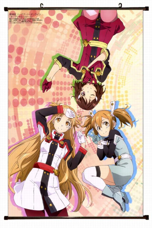 Sword Art Online Plastic pole cloth painting Wall Scroll 60X90CM preorder 3 days d5-159 NO FILLING