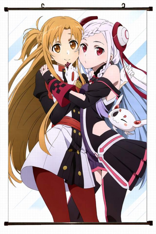 Sword Art Online Plastic pole cloth painting Wall Scroll 60X90CM preorder 3 days d5-169 NO FILLING