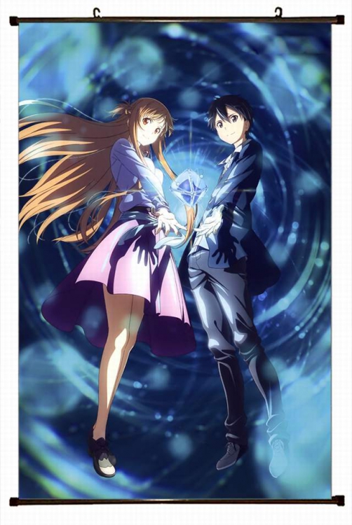 Sword Art Online Plastic pole cloth painting Wall Scroll 60X90CM preorder 3 days d5-209 NO FILLING