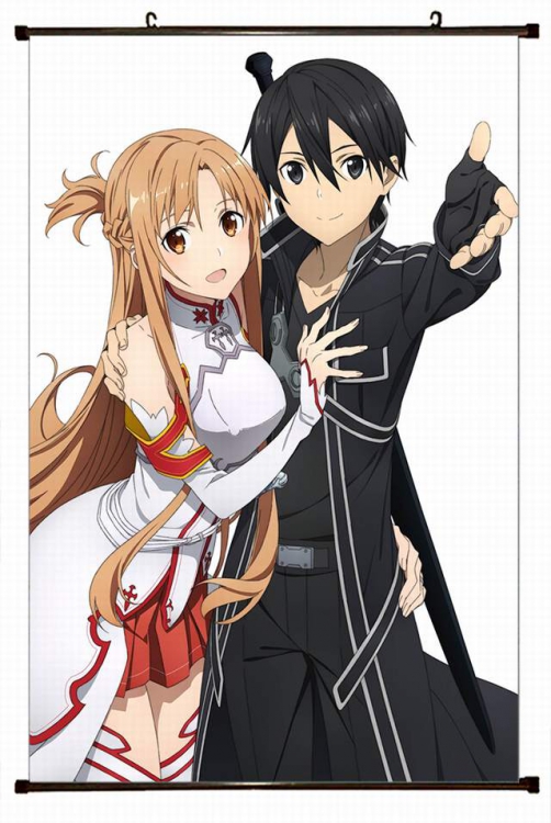 Sword Art Online Plastic pole cloth painting Wall Scroll 60X90CM preorder 3 days d5-234 NO FILLING