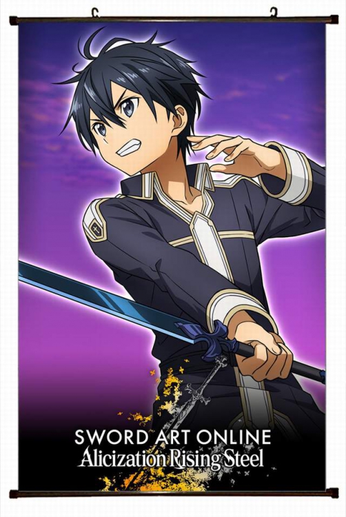 Sword Art Online Plastic pole cloth painting Wall Scroll 60X90CM preorder 3 days d5-382 NO FILLING