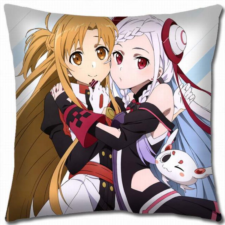 Sword Art Online Double-sided full color pillow cushion 45X45CM-d5-169 NO FILLING