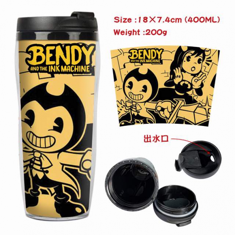 Bendy and ink machin-1 Starbucks Leakproof Insulation cup Kettle 18X7.4CM 400ML