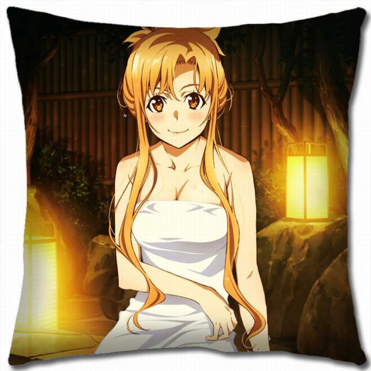 Sword Art Online Double-sided full color pillow cushion 45X45CM-d5-262 NO FILLING