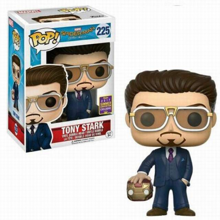 FUNKO POP225 Iron man Boxed Figure Decoration Model 10CM